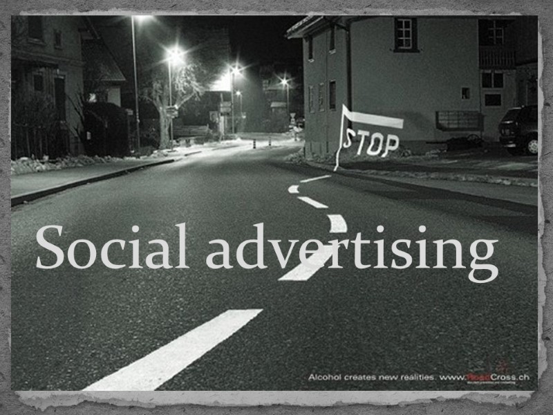 Social advertising